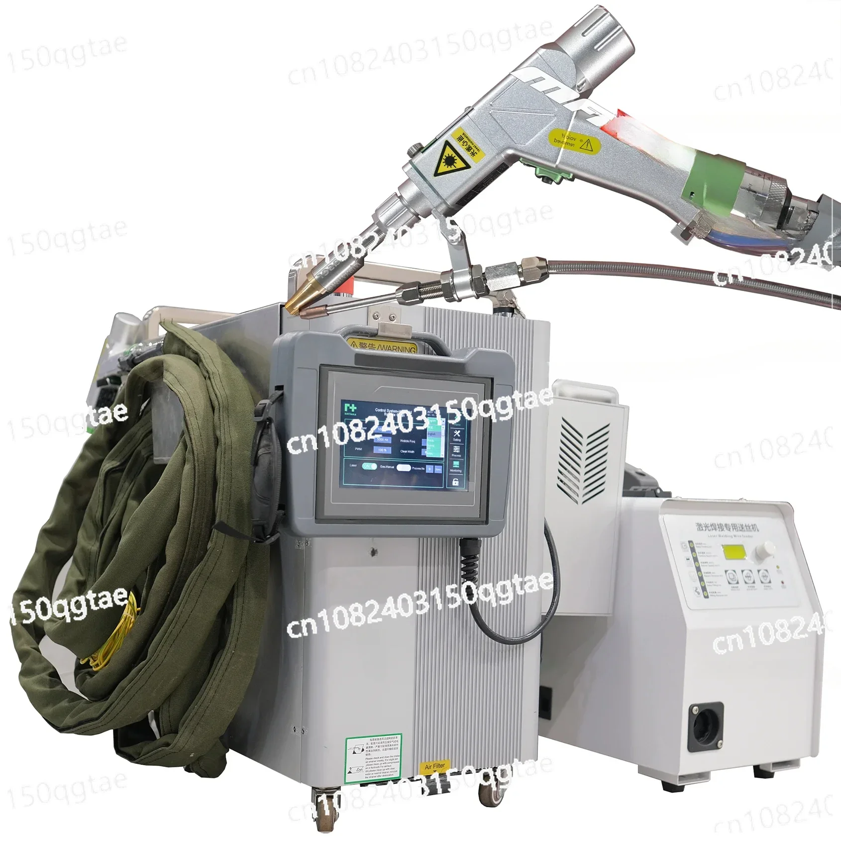 

1000W 1500W Metal Welder for Carbon Stainless Steel Aluminum Handheld All in One Fiber Laser Welding Machine