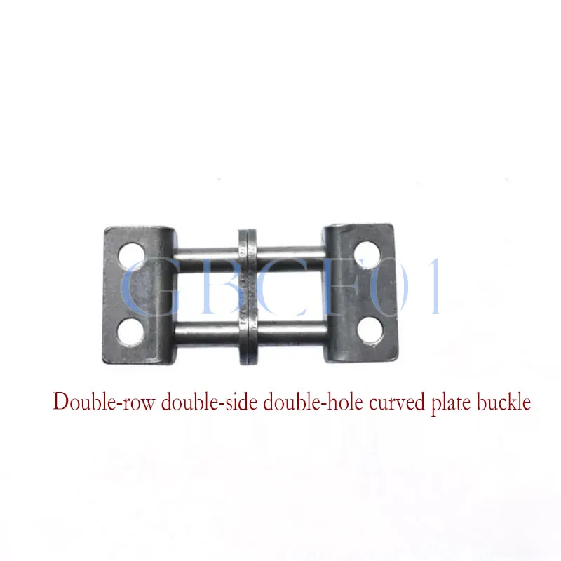 Carbon steel Side Bow Chai Side Bow Chain Link 08B 10A 12A 16A Single Double Hole Attachmen Side Bow Attachment link Double-Side