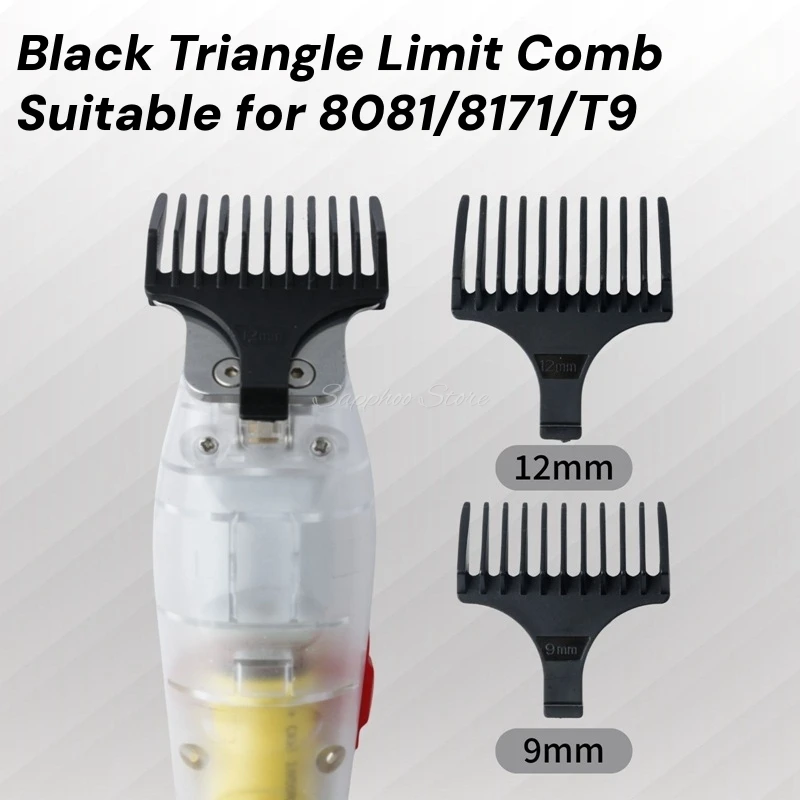 

9/12mm Suitable for 8081/8171/T9 Universal Guards Hairdresser Hair Cutting Guide Pro Hair Trimmer Limit Comb Barber Accesories