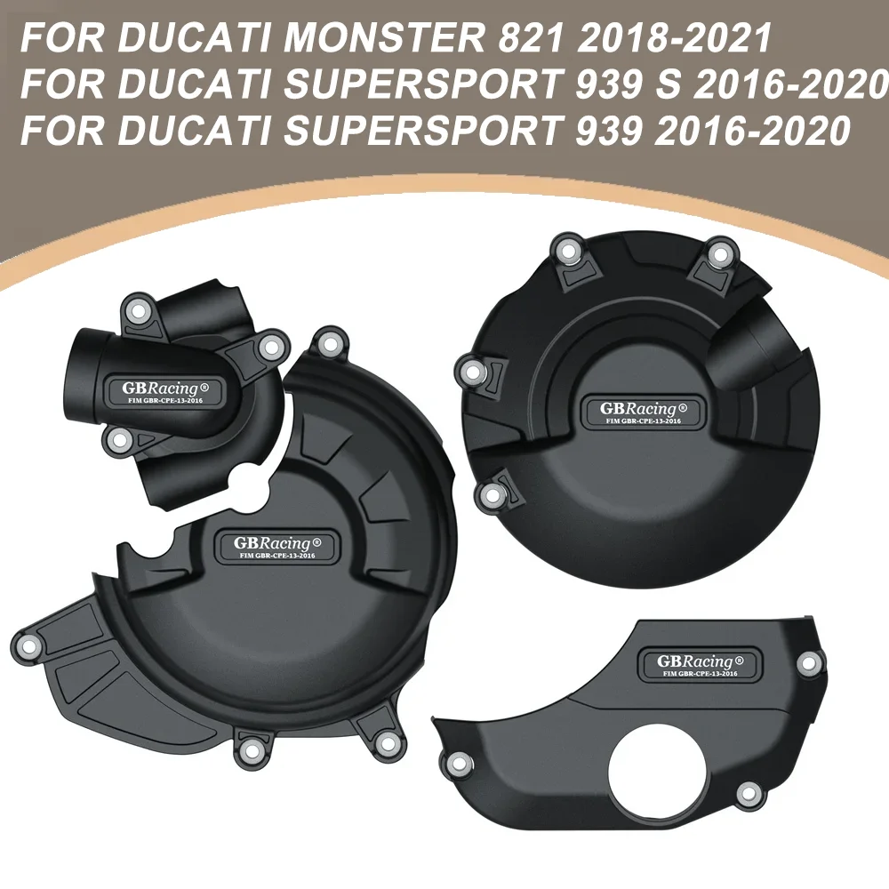 

Motorcycle Engine Protection Cover accessories For Ducati Monster 821 SuperSport 939 S 2016 2017 2018 2019 2020