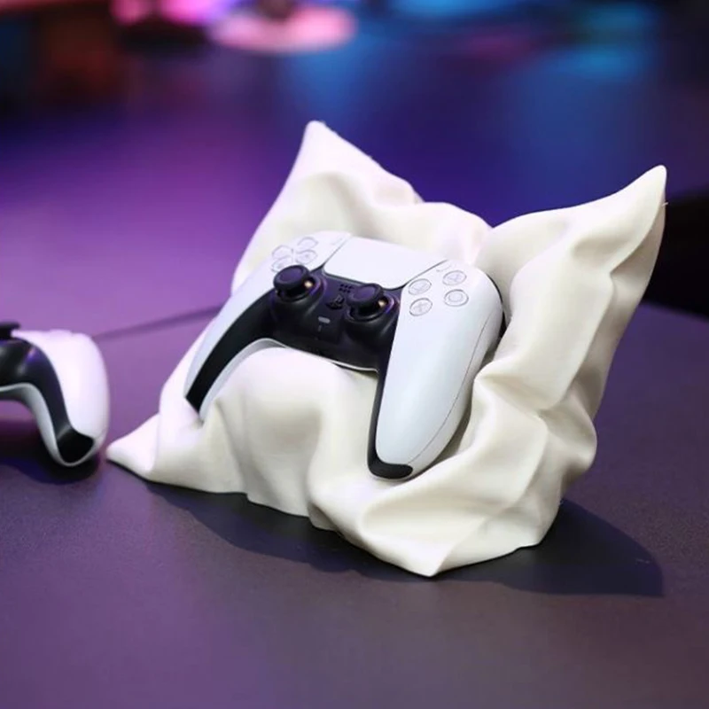 

For Playstation 5 Gamepad Holder 3D Priting Pillow Stand Gaming Accessories Creative Ornament On Sofa For PS5 Joypad Accessories