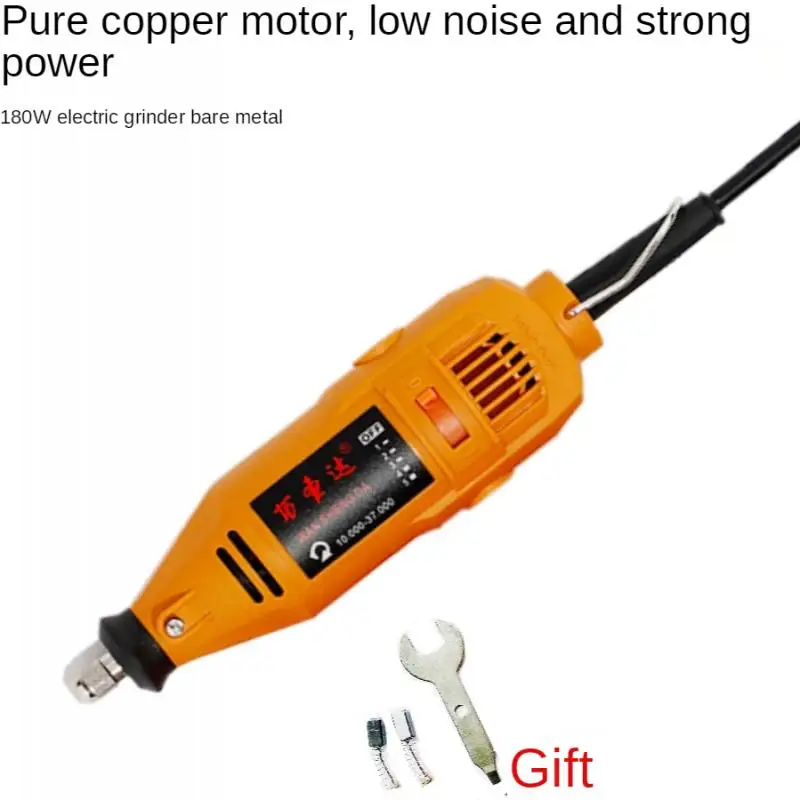 Electric Chainsaw Sharpener Grinder 220v 180w With Sanding Head Set - Durable Woodworking Tool For Home Workshop