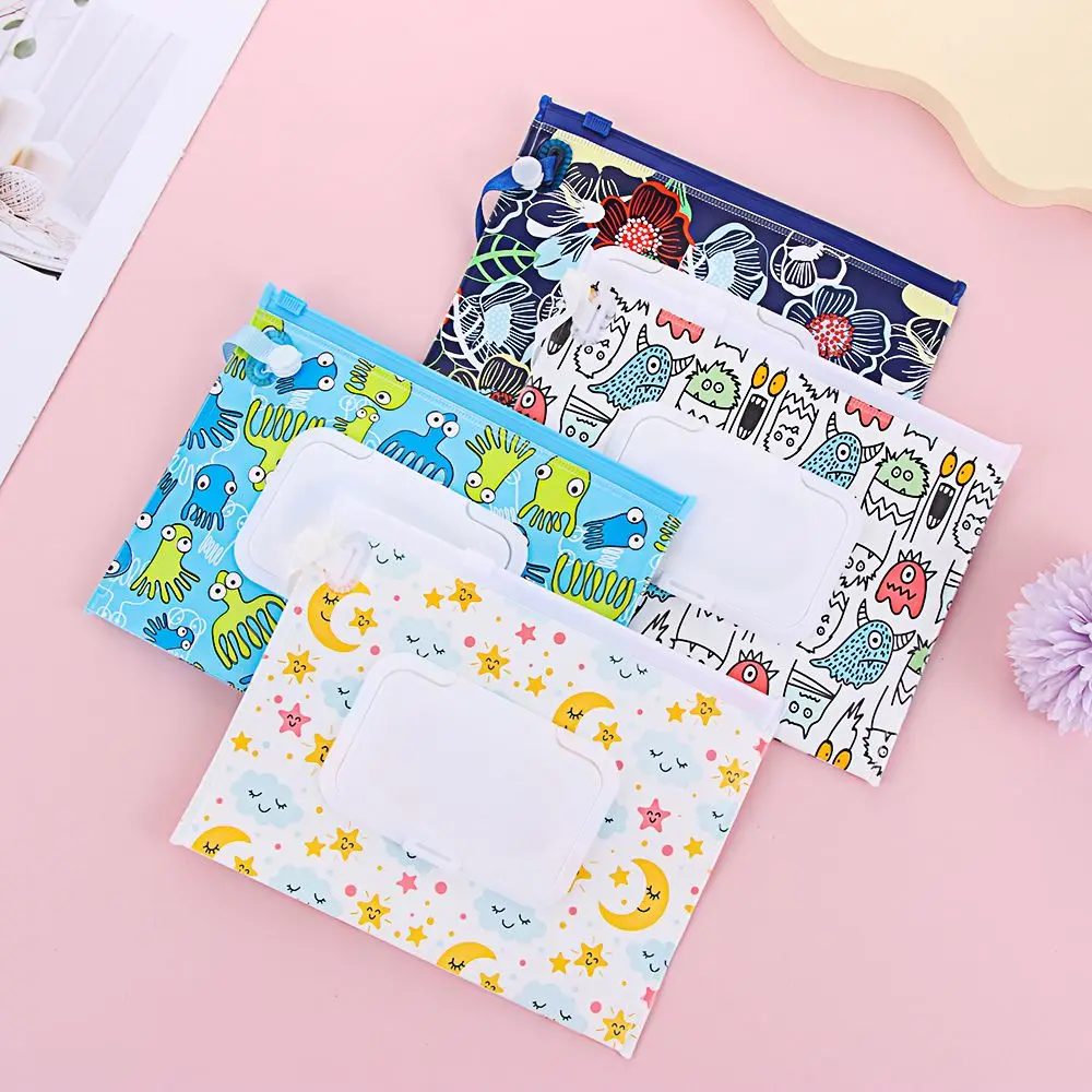 Portable Carrying Case  Product Wet Wipes Bag Stroller Accessories Cosmetic Pouch Tissue Box