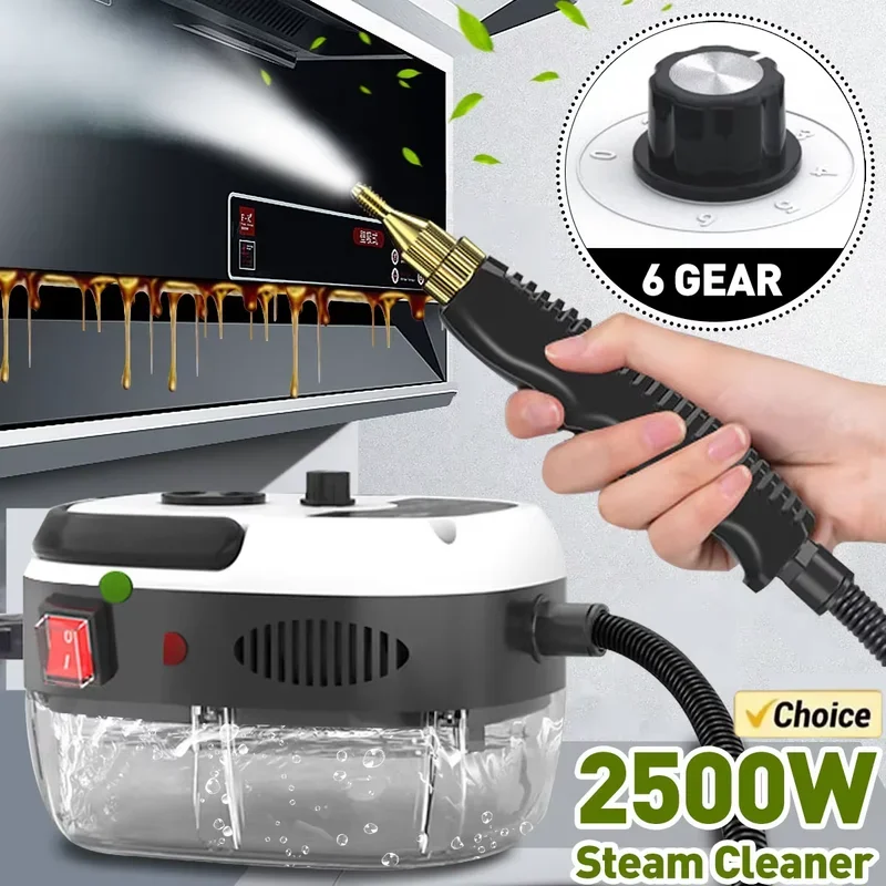 Steam Cleaner High Temperature Sterilization Air Conditioning Kitchen Hood Home /Car Steaming Cleaner 110V US Plug /220V EU Plug