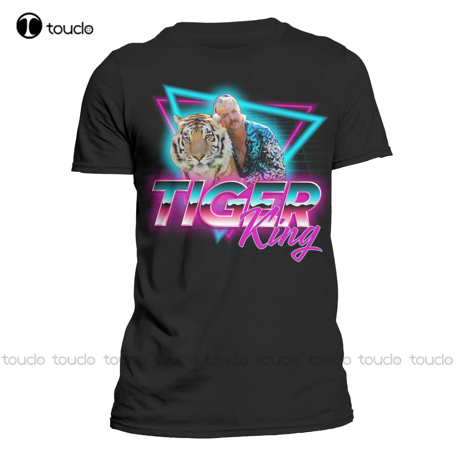 Joe Exotic Tiger King Free Retro 80S Style Funny Men'S T-Shirt Mens Work Shirts Fashion Tshirt Summer New Popular Streetwear