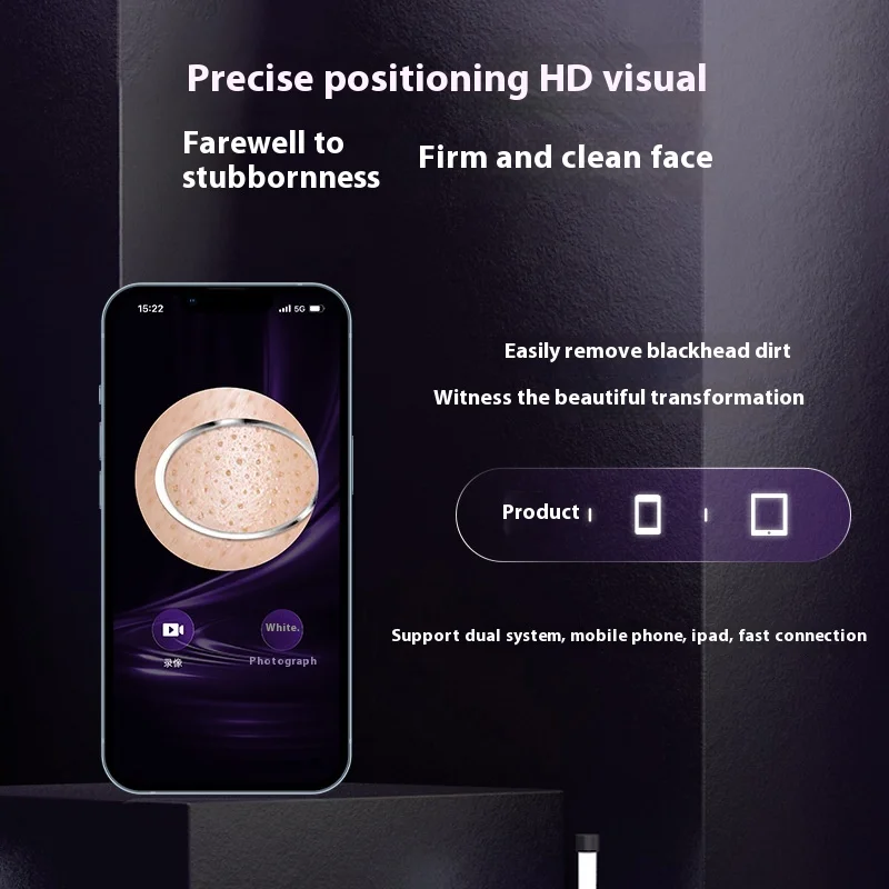 Visual Acne Needle, Household Electric Blackhead Remover, Facial Cleaner, Facial Pore Cleaner, Source Factory