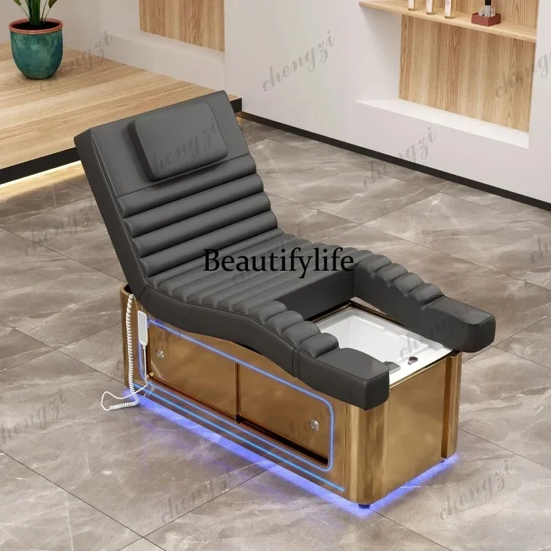 Electric Tattoo Massage Tables Beauty Lash Speciality Adjust Massage Tables Comfort PU Leather Furniture Mesa De Massagem M