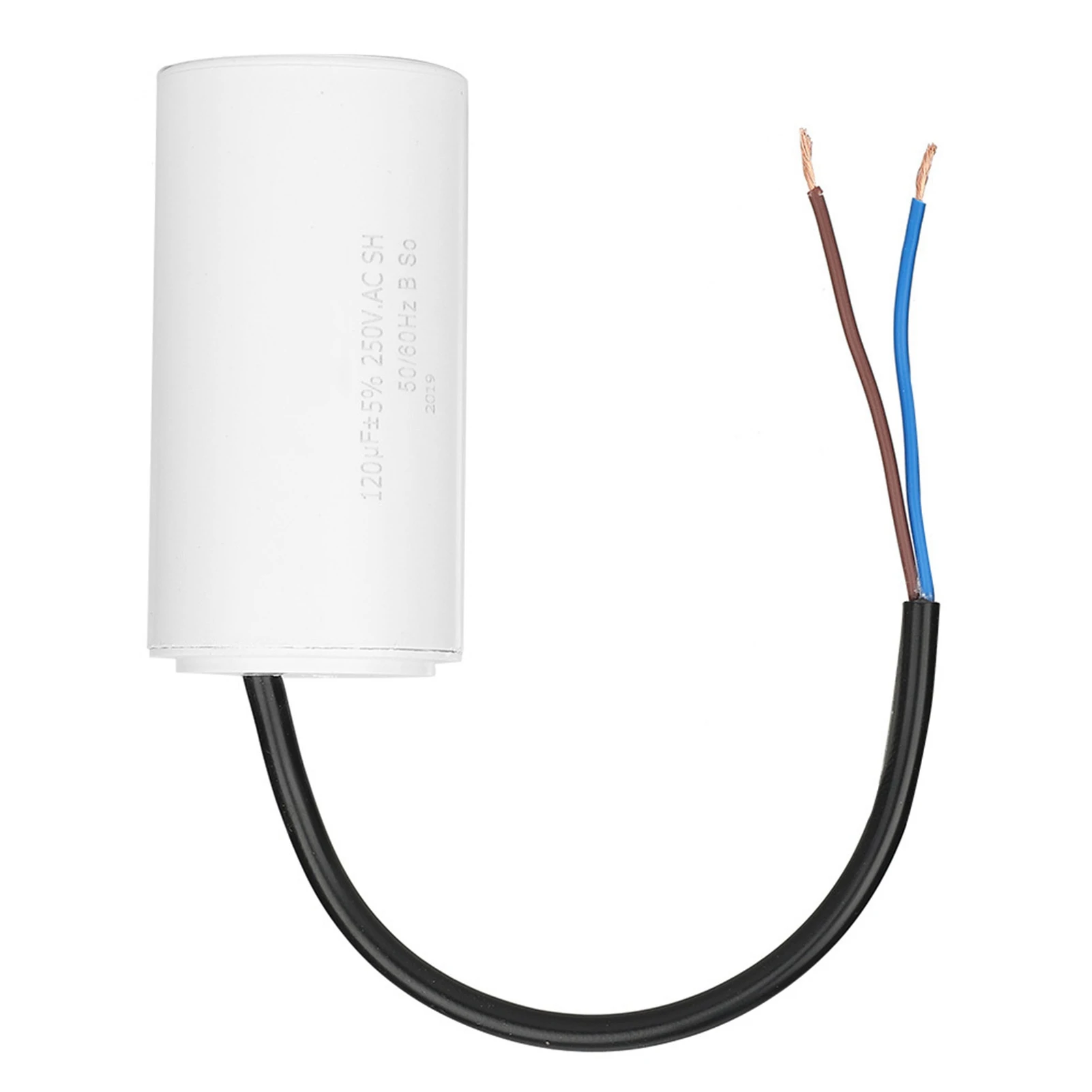 CBB60 Capacitor CBB60 Lead-Wired Operating Capacitor 250V AC 120uF 50/60Hz Suitable for Motors Air Compressor Motor Capacitors