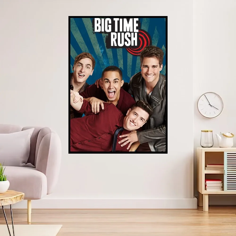 Band Big Time Rush BTR Poster Prints Wall Painting Bedroom Living Room Decoration Office Small