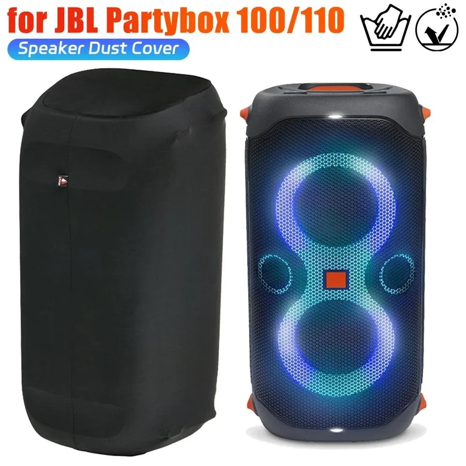 Funda Protectora de Lycra Portátil para JBL Partybox 100 110, Funda Elástica Antipolvo para Altavoz, Accesorios