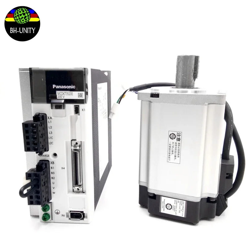 Panason 750W AC Servo Motor MHMJ082G1U + AC Servo Driver MCDKT3520E for CNC machine new 100%