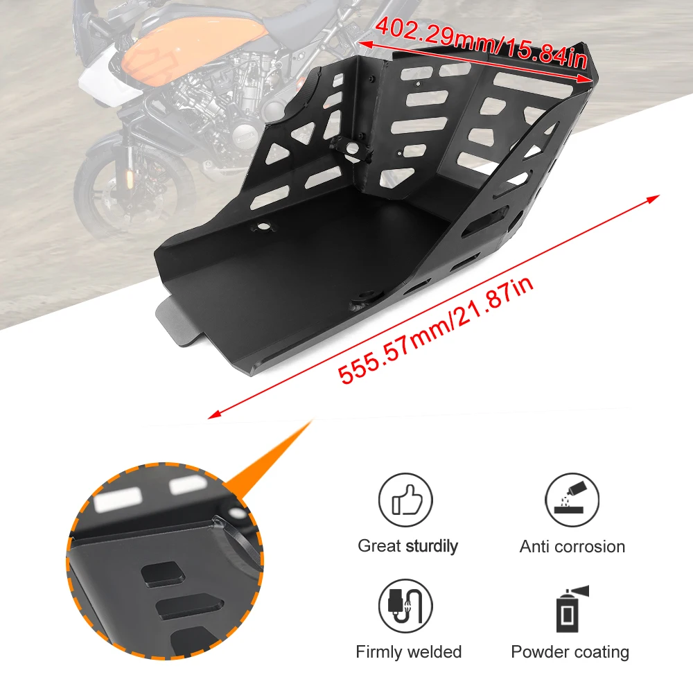 Fit For Yamaha Tenere 700 XTZ690 2019-2023 2024 XTZ 690 Motorcycle Skid Plate Engine Guard Engine Bash Chassis Protection Cover