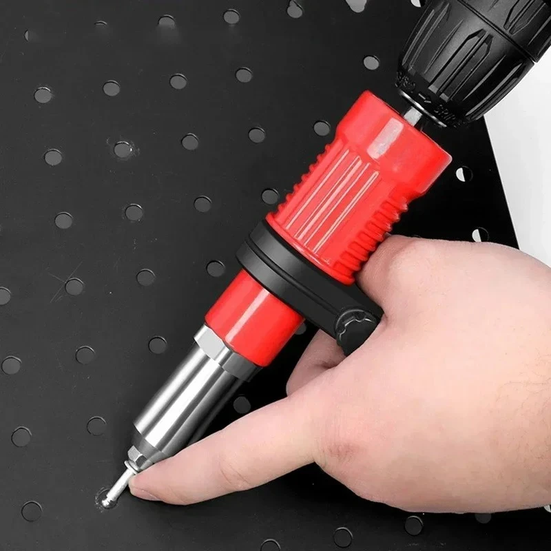 البنادق الكهربائية المبرشم مع أدوات نقل رئيس الملحقات الهوائية الأساسية سحب المبرشم كهربائيين خاص جوزة برْشام بندقية #2