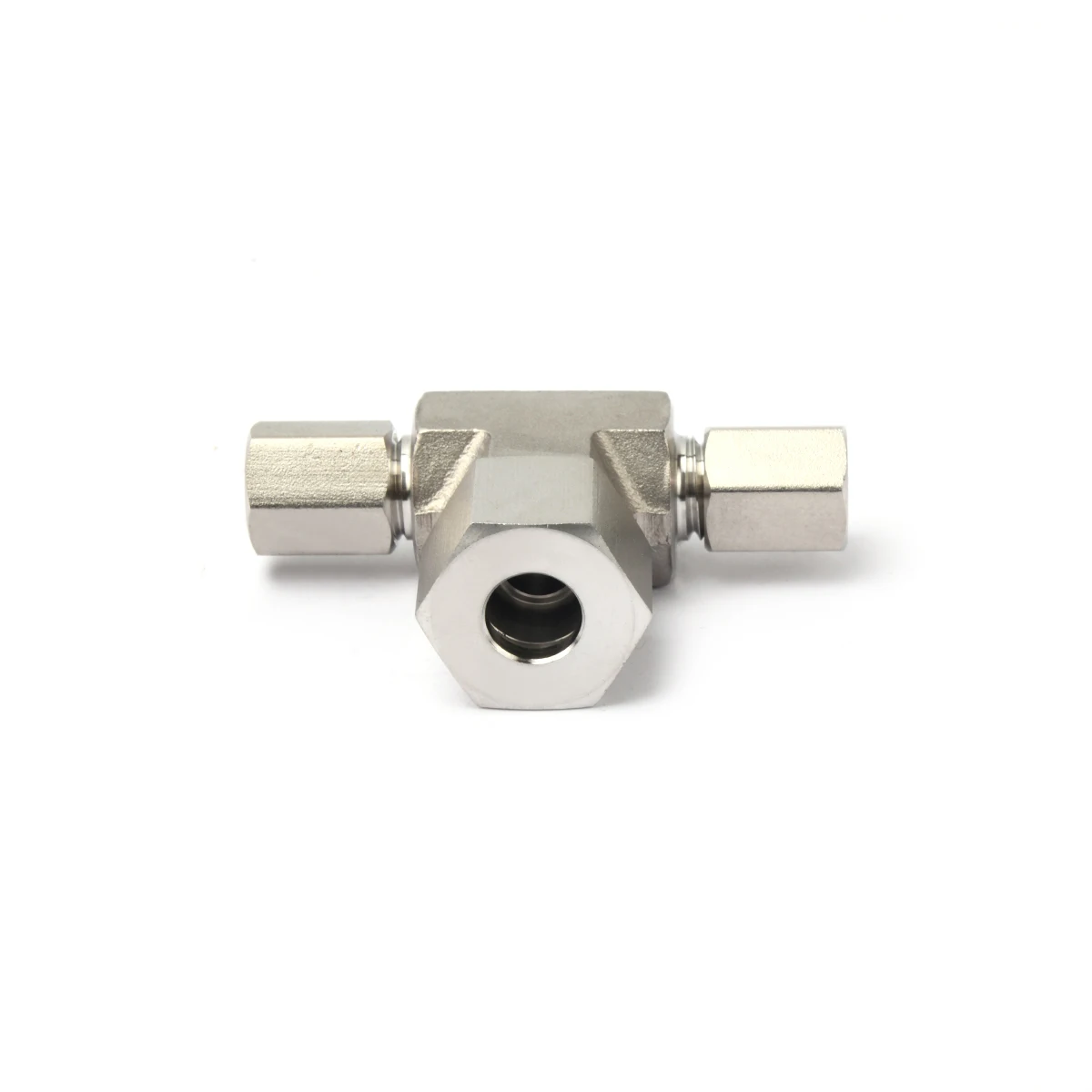 

Stainless Steel 304 Ferrule Female Branch Tee Pipe Fitting G10*G6*G6 Tee-Junction