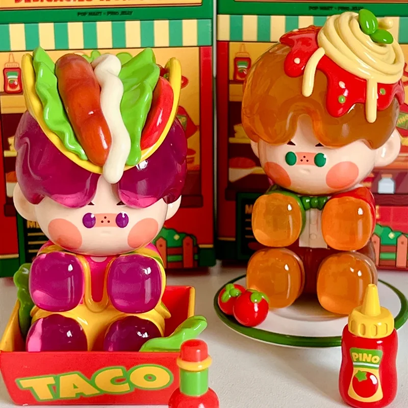 

POP MART PINO JELLY Delicious World Series Blind Random Box Toys Figure Gift Surprise Box Girls Gift