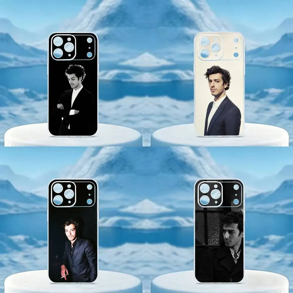 Чехол для телефона All-black suit-Gesaffelstein-Dark Man, мягкий, прозрачный, для iPhone 14, 16, 15, 17, 13, 12, 11 Pro Max Plus