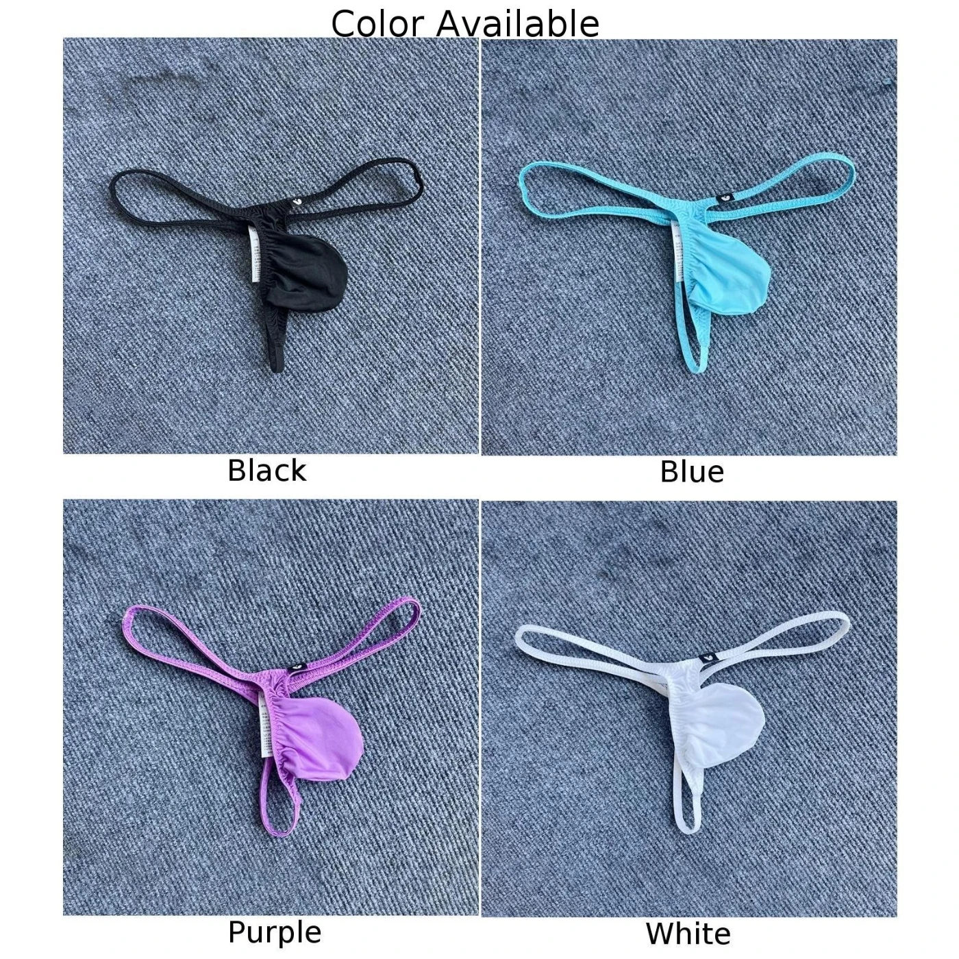 1 قطعة رجل سيسي ثونغ منخفضة الخصر U شكل الحقيبة T-الظهر مثير ملخصات حزام رياضي الملابس الداخلية المثيرة الملابس الداخلية الذكور #5