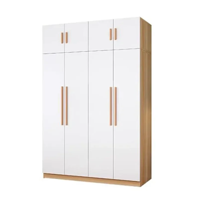 Wooden Modern Wardrobe Heavy Duty Large Bedroom Organization Wardrobe Storage Clothes Ropero Armable De Ropa Room Furniture