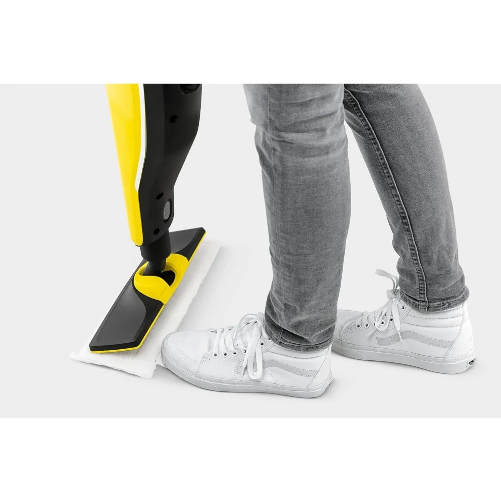 Steam Cleaner Steam Mop, Upright, For Hard Floors and Carpet, Rapid 30 Second Heat-Up, Multi-functional steam cleaning machine