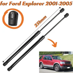 Qty(2) Front Bonnet Hood Gas Struts for Ford Explorer Sport Trac Sport Utility 2001-2005 251MM Lift Supports Shock Absorber Prop