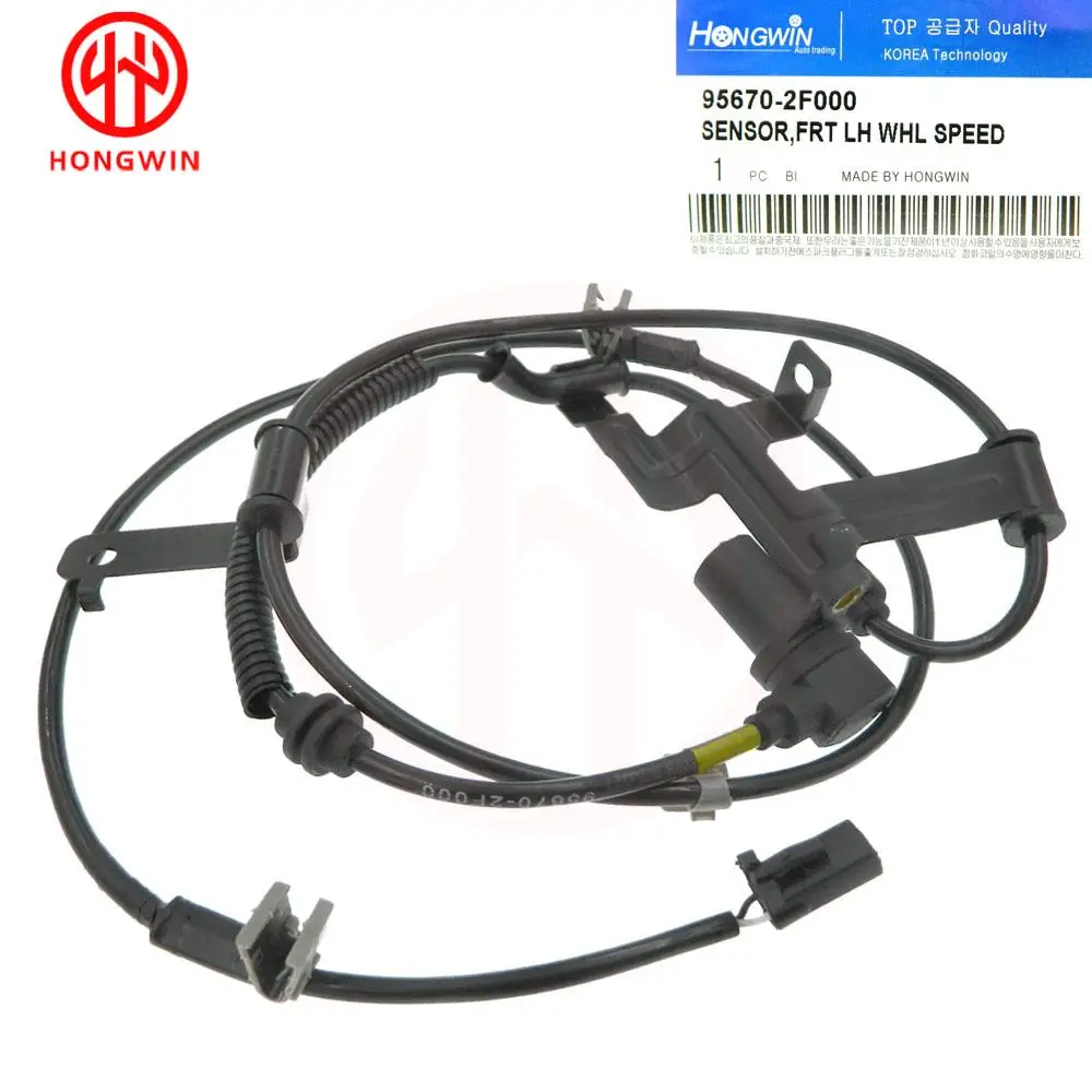 NEW Front Left & Right ABS Wheel Speed Sensor 956702F000,956702F100 For Kia Cerato Spectra Spectra5 2003 2004 2005 2006 2007