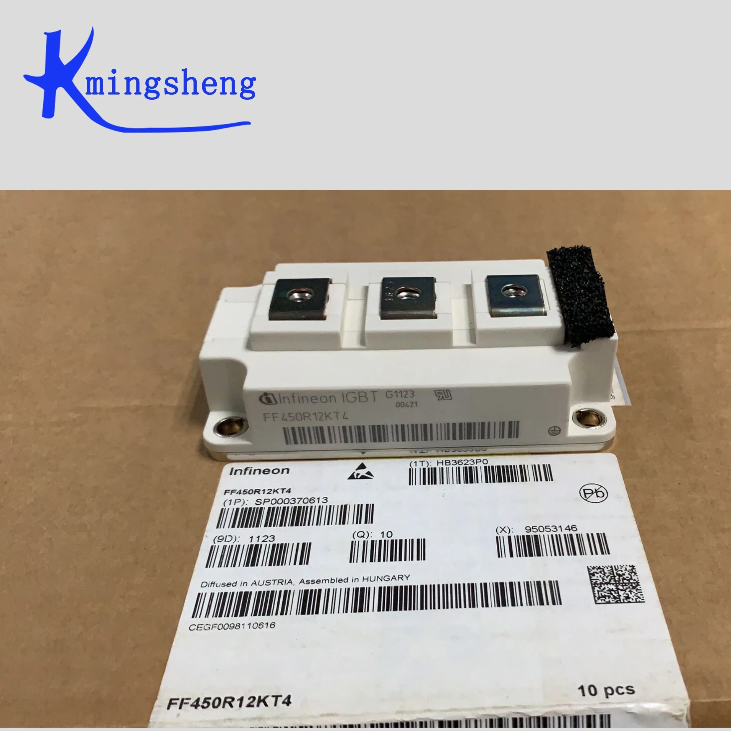 

FF450R12KT4 FF450R12KE4 FF400R12KT3 FF400R12KE3 FF600R12KE4 FF600R12KE4-E FREE SHIPPING NEW AND ORIGINAL MODULE