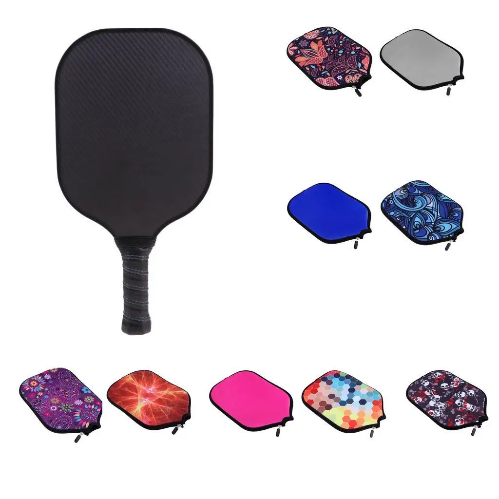 Premium Neopreen Pickleball Peddelhoes Met Rits Mouw Beschermhoes A04