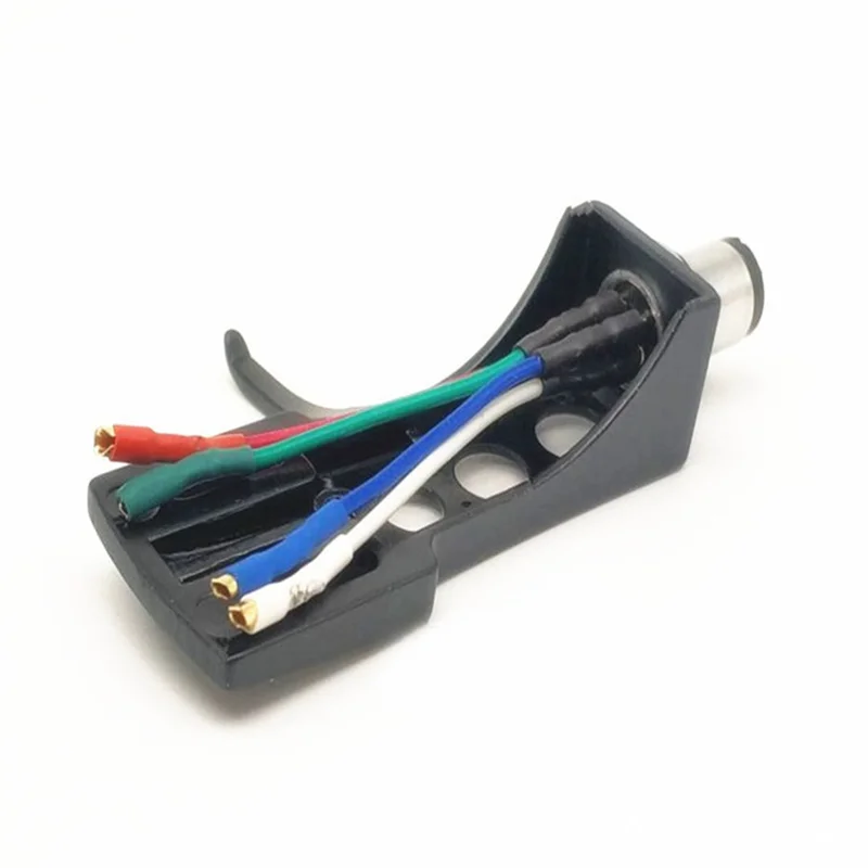 Vinile Phono Stand giradischi Headshell universale LP Phono cartuccia sostituzione Phonograph Head Holder Stylus Lead Wire