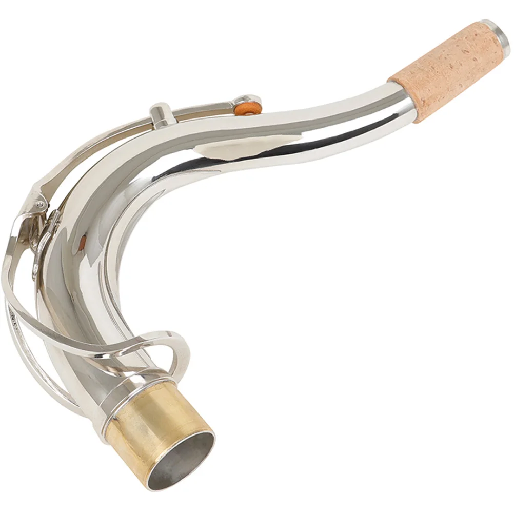 

Saxophone Neck Tube Tenor Cork Replacement Soprano Accessories Brass Bend Saxphone