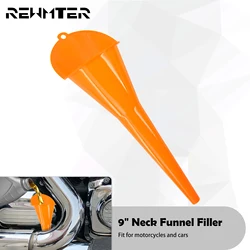 Motorcycle Long Oil Funnel Cover Dropper Car Refueling Filler For Harley Dyna XL72 For BMW For Honda For Yamaha For Car For UTV