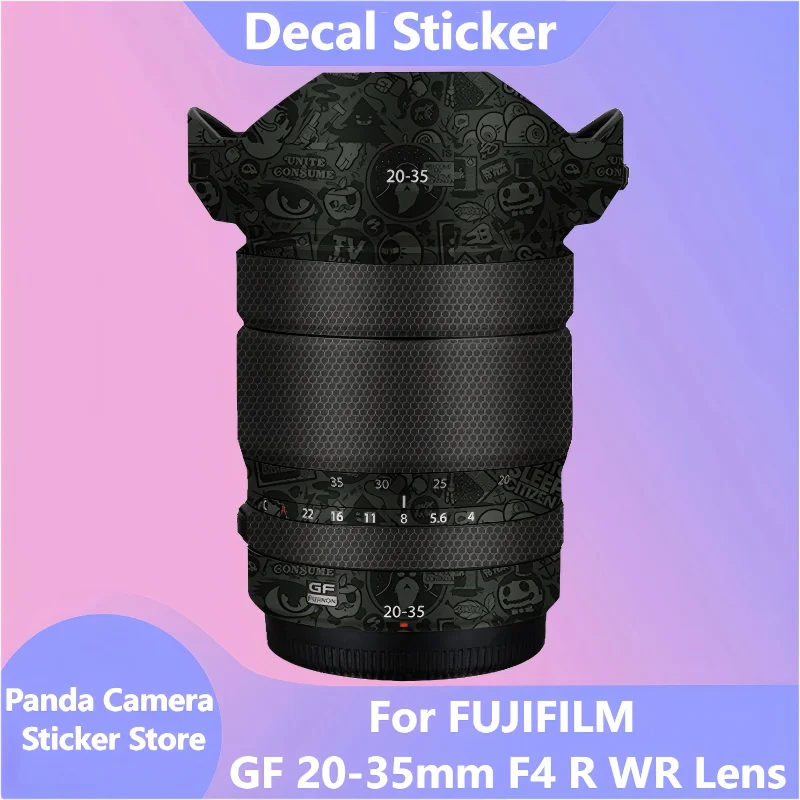 

Для FUJIFILM GF 20-35 мм F4 R WR наклейка на объектив защитная наклейка на кожу виниловая пленка защитная пленка от царапин GF20-35