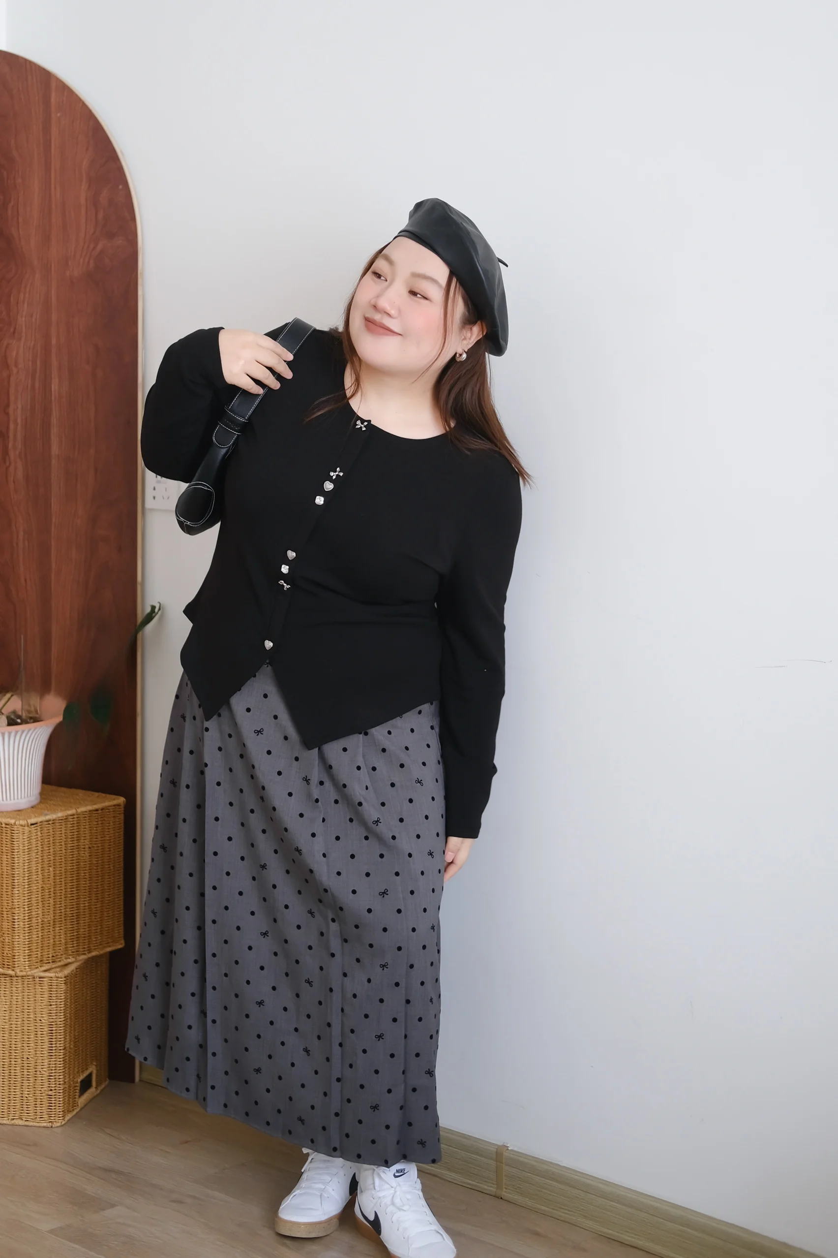 

Zooobaby03 Удобный облегающий топ с круглым вырезом и длинными рукавами, имитирующий флис, для женщин, осенне-зимняя вязаная одежда