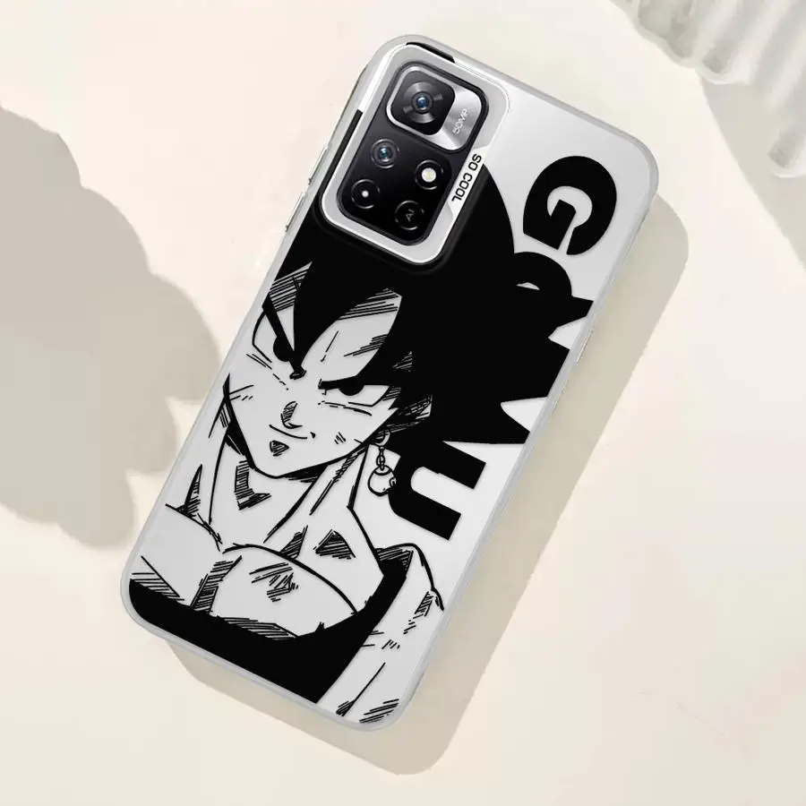 حافظة دراغون بول جوكو VS فيغيتا لهاتف شاومي ريدمي 13 A3x 13C A4 12C 12 14C A1 A3 A2 Plus غلاف ناعم #1