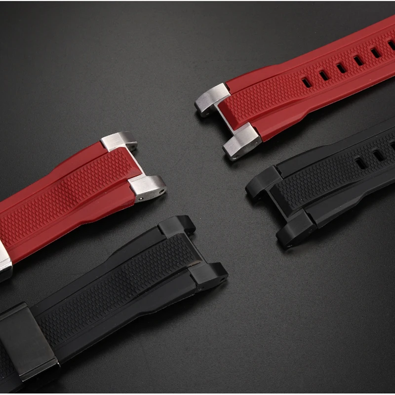 MTG-B2000 حزام ل كاسيو G-SHOCK 5636 MTG-B2000B/BD/YBD أوندد الطيور حزام الساعات سيليكون موصل معدني حزام المطاط سوار