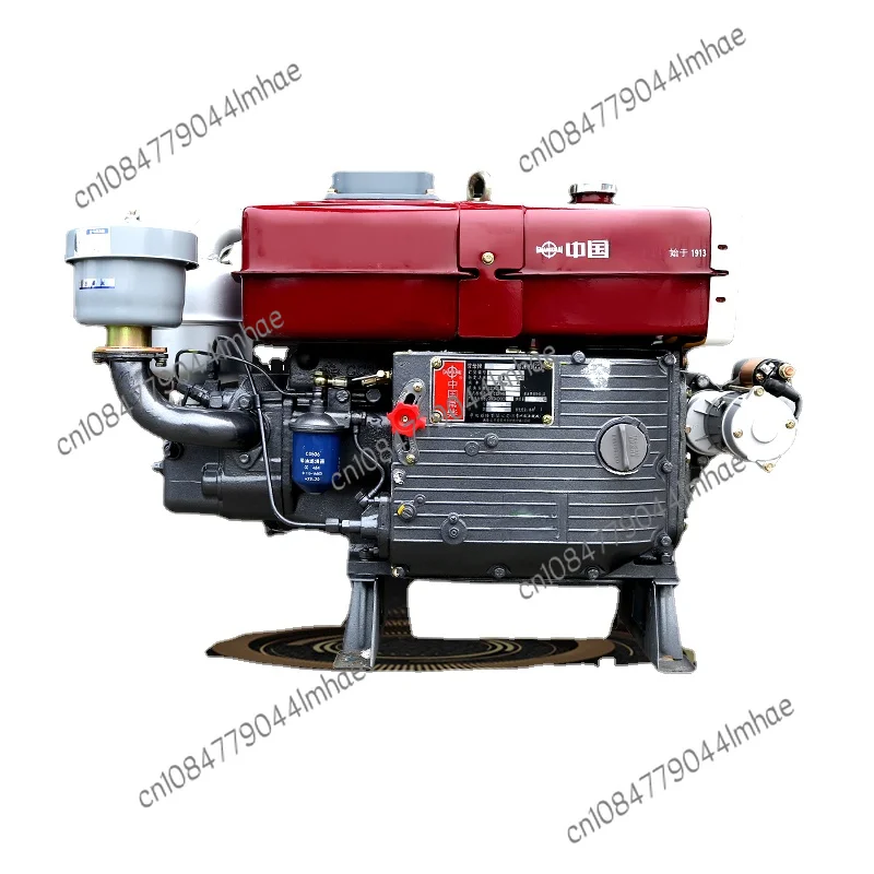 Century single cylinder water-cooled diesel engine small hand-cranked electric starter agricultural