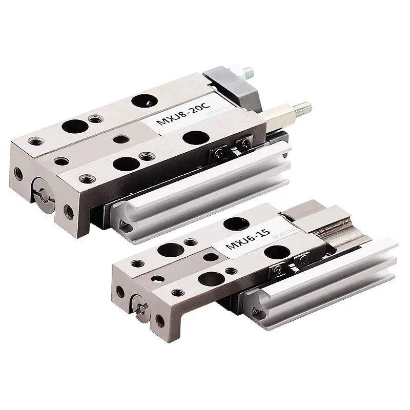 

Pneumatic Cylinder MXJ Series Small Pneumatic Miniature Precision Slide Cylinder MXJ6-5/10/15 MXJ8-5C/10C/15C/20C