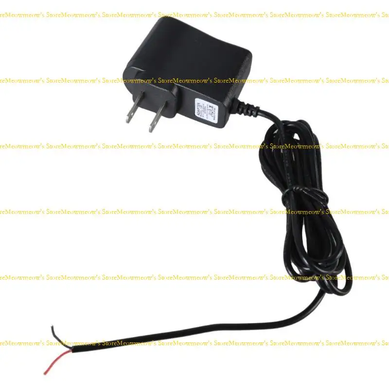 W91A US CLOP POWER CABLE 100V-240V إلى DC1.5V 1A AA/3A/C/D التزيل البطارية