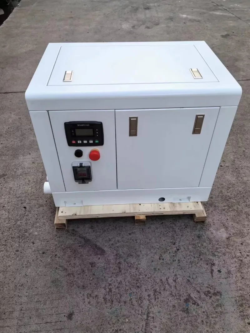Customized 3KW 5KW 6KW Silent Marine Diesel Generator Set Single Phase Salt Watercooled For Boat Yacht With ATS Generador