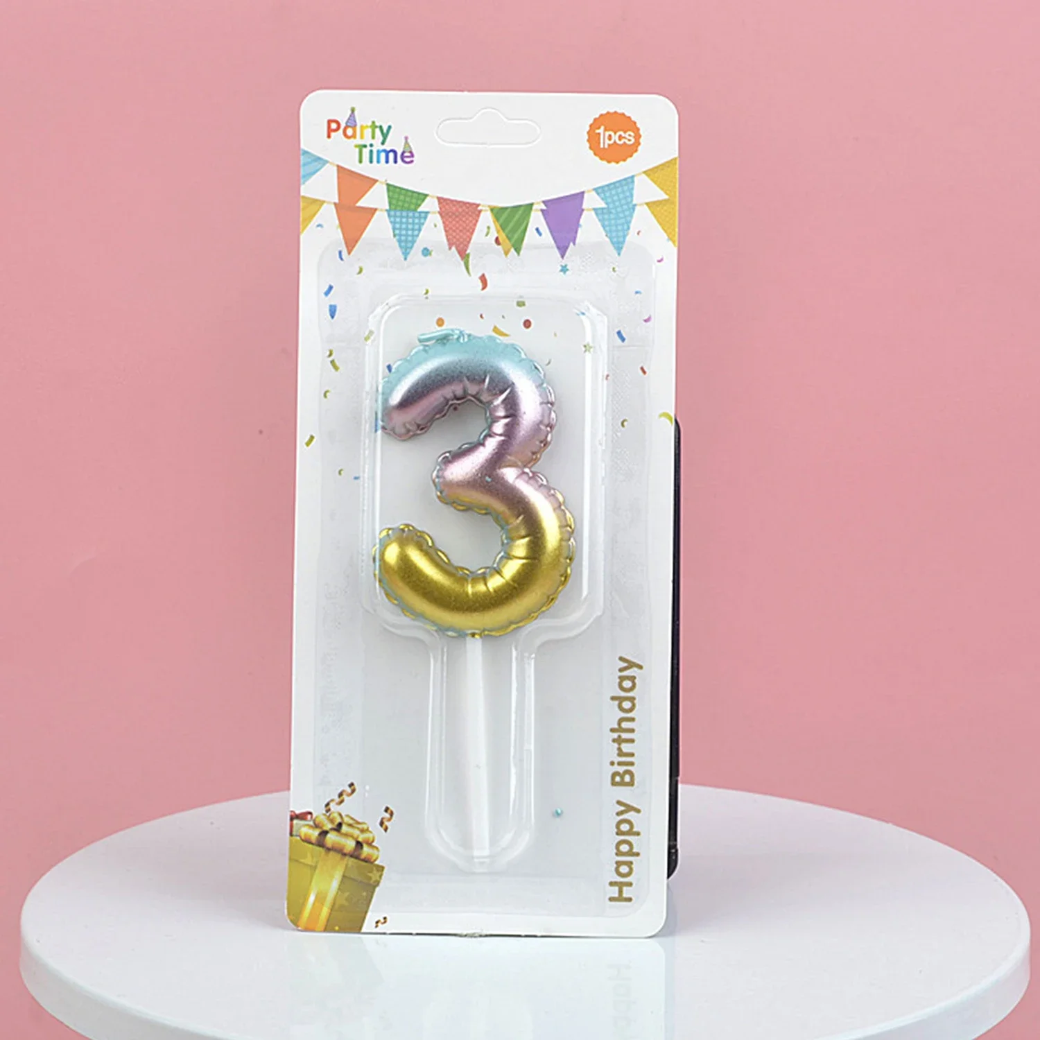Kreative Zahl Kerzen Farbe Kerze Geburtstag Kuchen Dekoration Farbverlauf Kuchen Liebe Topper Party Liefert Dekorieren Jungen Mädchen 123,