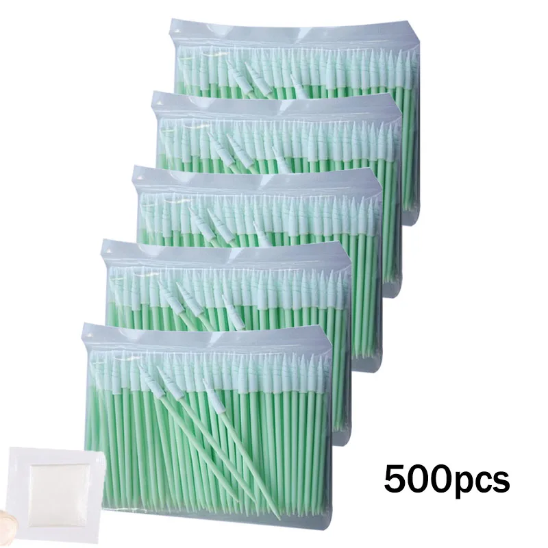 100 Stück/Packung Kleine Spitzspitzen-Reinigungsstäbchen, fusselfrei, für Leiterplatten, Elektronik, kleine Flächen, Kameras, Optik