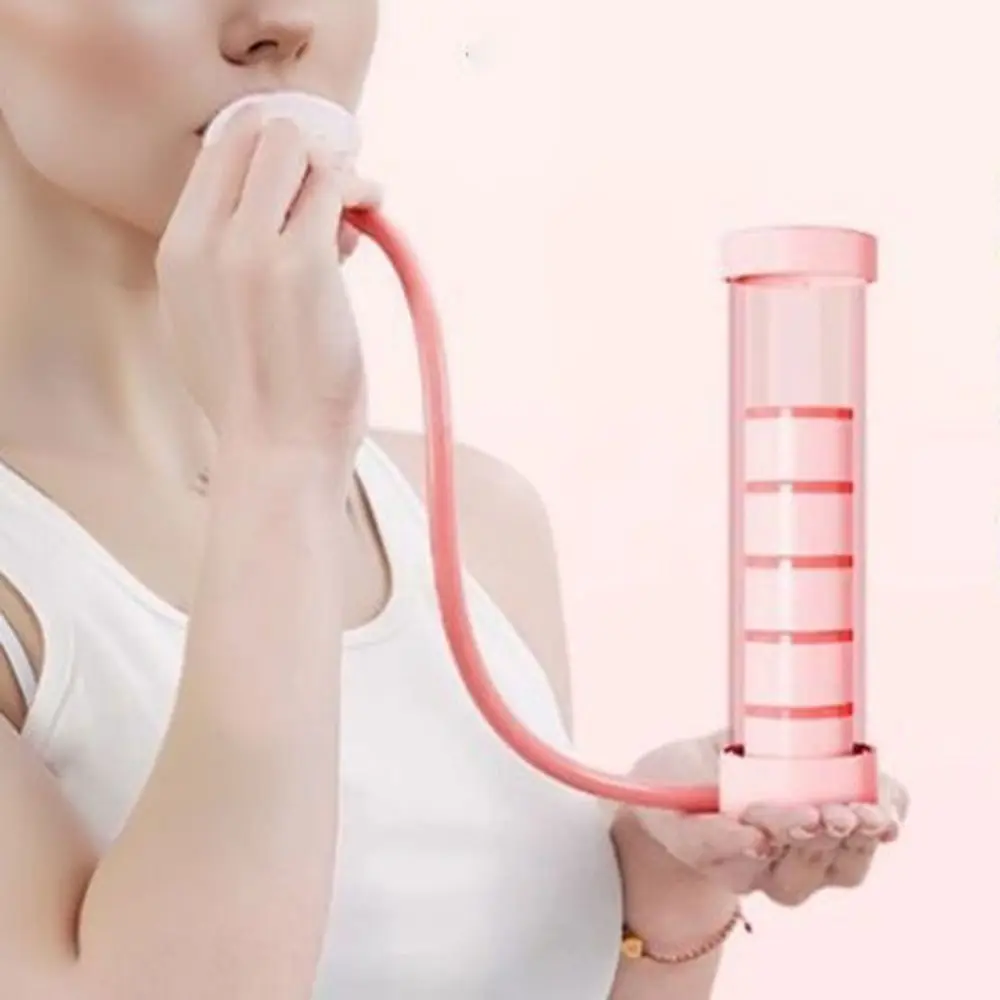 Membran-Atemhanteln für Bauch- und Lungentraining mit einstellbarem Widerstand – Lungenkapazitätstrainer