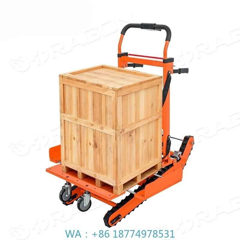 

y Machine Electric Power Stair Climbing Machine Factory Crawler-Type Portable Electric Stair Lift Stair Climber Trolle