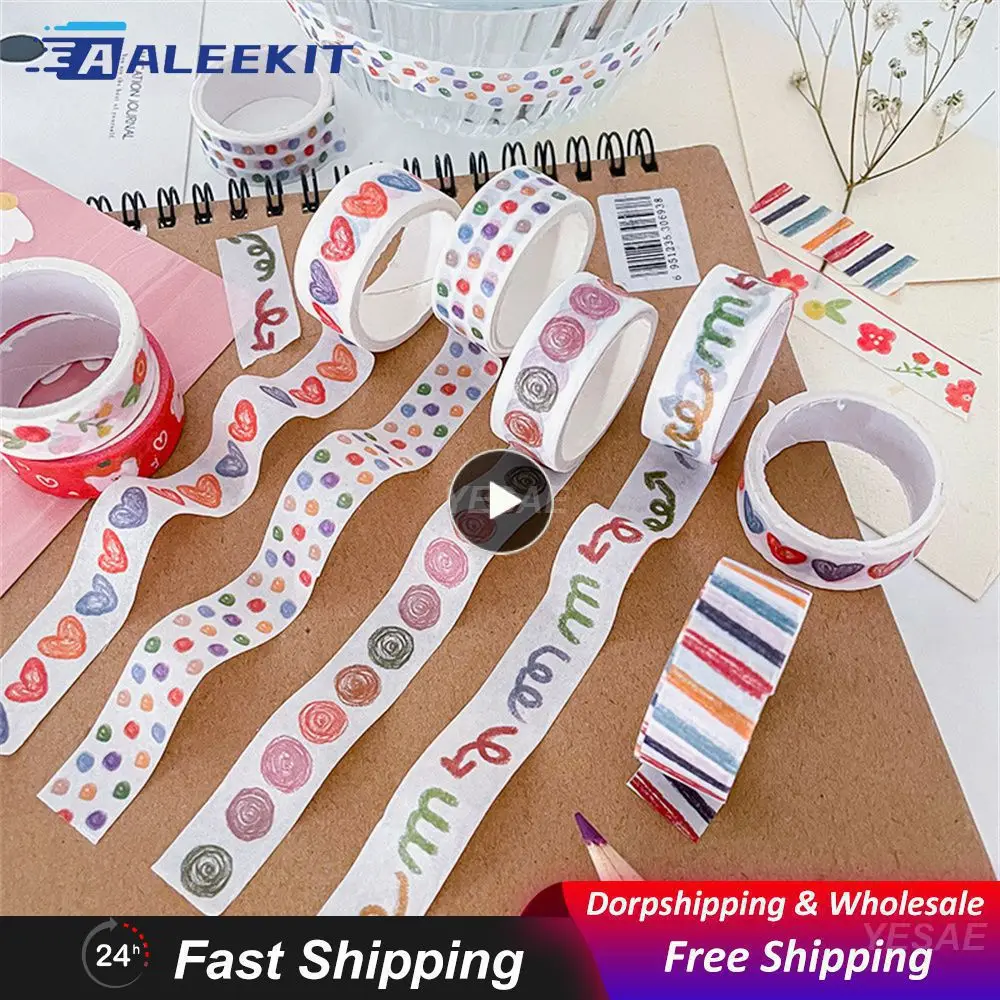 Decorative Eye-catching Design High Quality Unique Best Seller Rich And Colorful Need Stars And Washi Rolls Trend