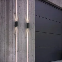 Modern Waterproof outdoor Long Strip LED wall lamp IP65 Wall Light Garden porch Sconce Light