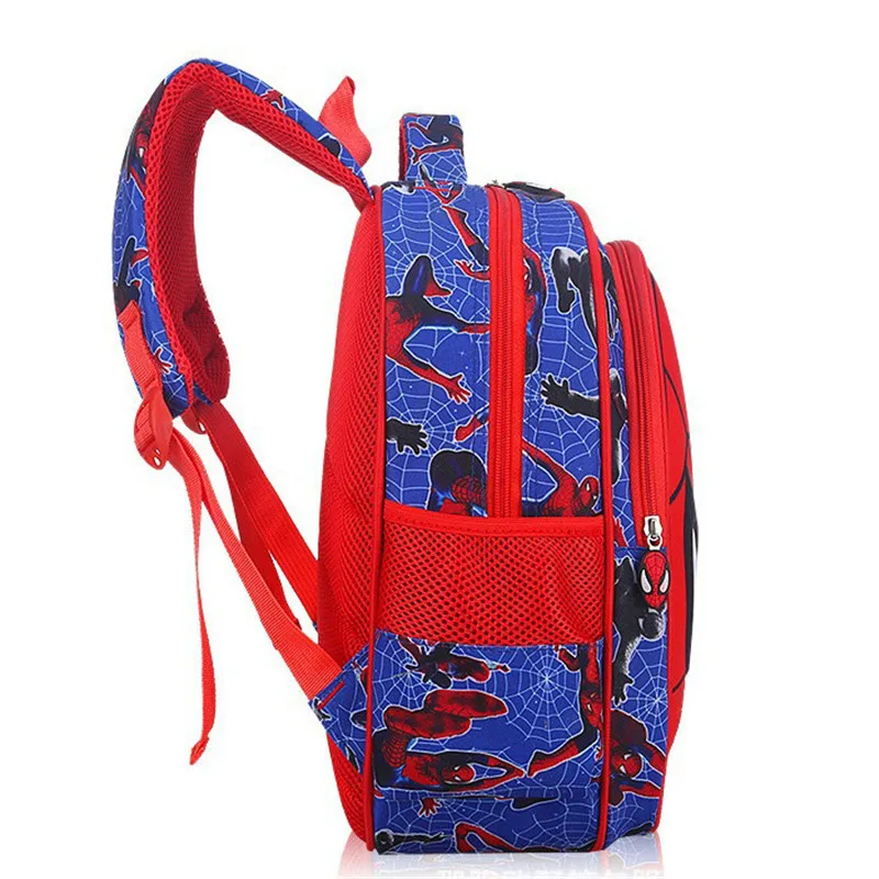 40cm Marvel Shoulder Bags Spider Man for Cartoon Student School Bag Cartoon 3d Stereo Kindergarten Backpack Travel Bags Gifts