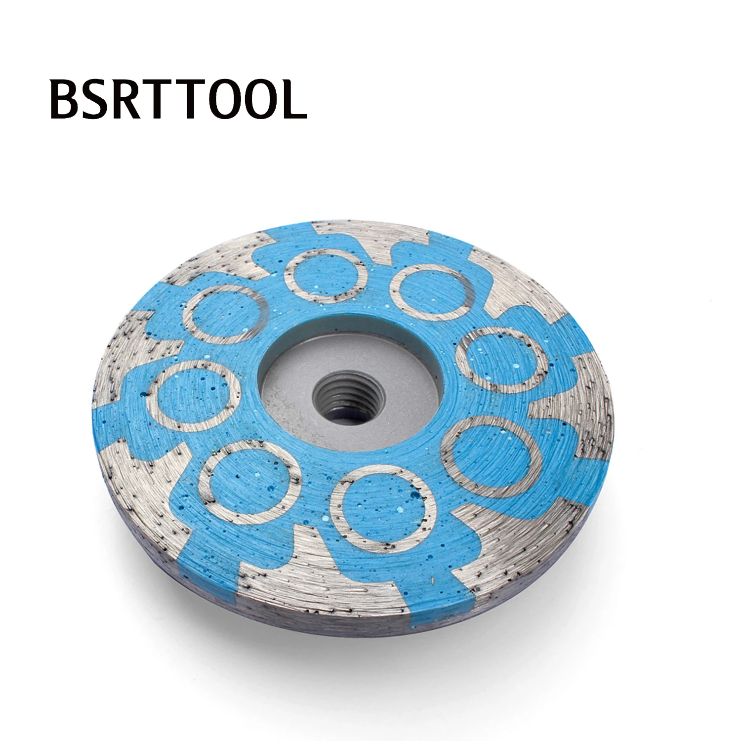 

BSRTTOOL 4 Inch Diamond Grinding Carving Disc Wheel Disc M14 5-8/11 Thread Concrete Granite Stone Ceramic Cutting Disc Tool