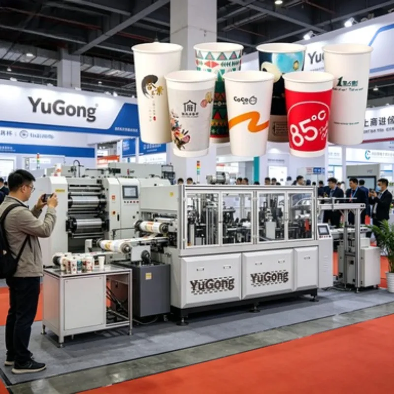 Disposable Paper Cup Making Machine Paper Cup Forming Machine Automatic Production Line Price CE