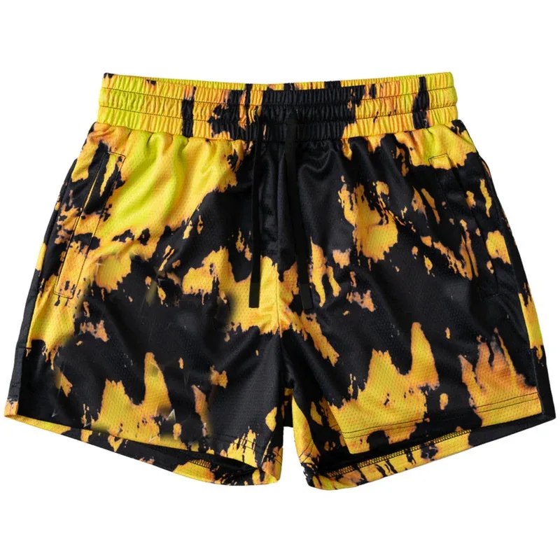 

Bodybuilding Shorts Men Summer Running Sport Gym Fitness Breathable Training Male Quick Dry Beach Pants Street Hip Hop Sports