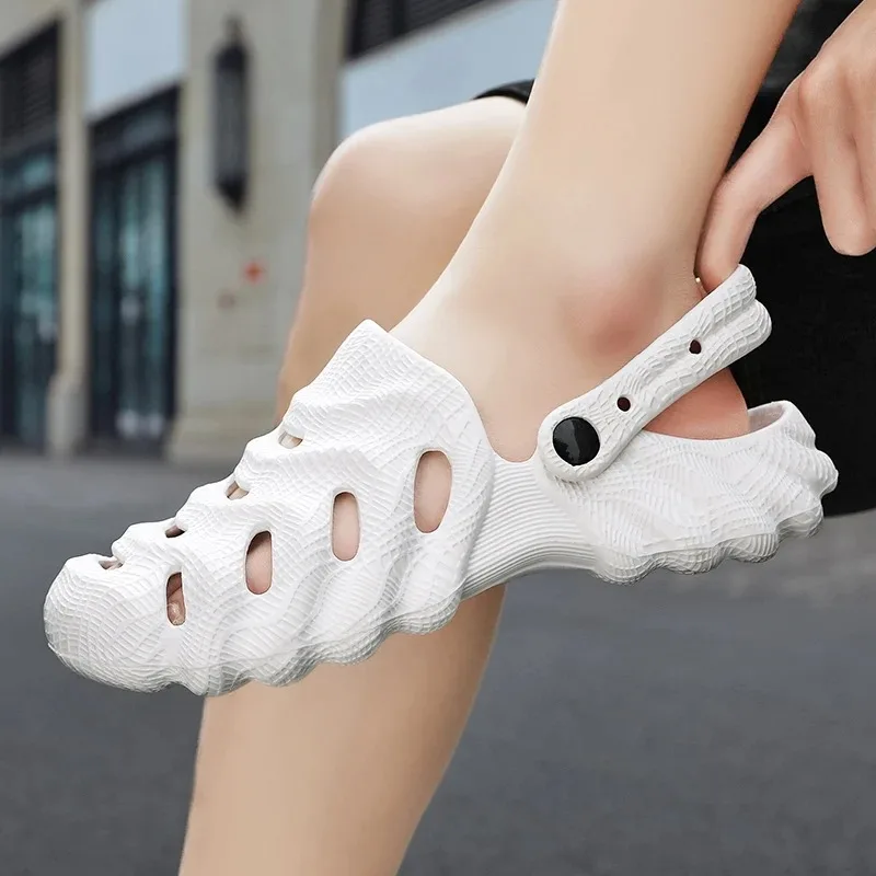 2025Summer Refreshing Breathable Comfortable High-Quality Men's Trendy Sandals Clogs Beach Shoes40-45