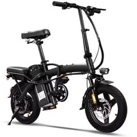 48V 10Ah Foldable Electric Bike Throttle,400W Motor Electric Bicycle for Adults, Mini Ebike for Urban Commuter Man Woman